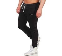 Nike Mens M Cfd Pant Flc Tm Club19 Sport Trousers, Black/White/(White), S EU