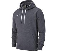 NIKE Men's M Hoodie Po Flc Tm Club19 Sweatshirt, Charcoal Heathr/Anthracite/White/(White), S UK