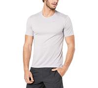 Nike Men's M Nk Brthe Rise 365 Ss T-Shirt, Grey (Atmosphere Grey/Heather/Reflective), 2XL