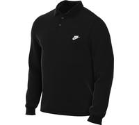 Nike Club Men's Long-Sleeve Knit Polo - Black L