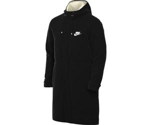 NIKE Men's M Nk Club Stadium Parka Jacket, Black/White, XL