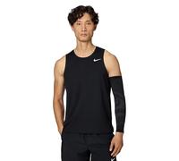 NIKE Men's M NK DF Miler Tank Vest, Black/Reflective Silv, L