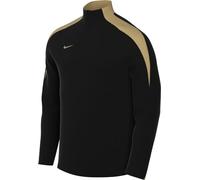 NIKE Men's M Nk Df Strk Dril Top, Black/Jersey Gold/Metallic Gold, L
