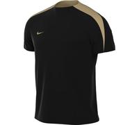 NIKE Men's M Nk Df Strk Top Ss, Black/Black/Jersey Gold/Metallic Gold, XS