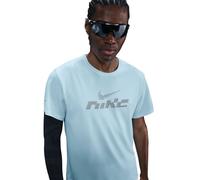 Nike Mens M Nk Df Uv Mile in Glacier Blue/Re - Size Small