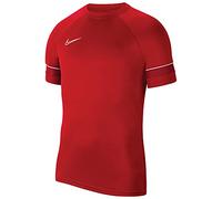 NIKE Men's M Nk Dry Acd21 Top T Shirt, University Red/White/Gym Red/White, M UK