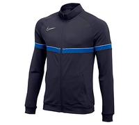 NIKE Men's M Nk Dry Acd21 Trk Jkt Jacket, Obsidian/White/Royal Blue/White, S UK