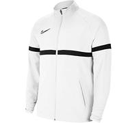 NIKE Men's M Nk Dry Acd21 Trk Jkt W Jacket, white/black/black/black, S UK