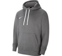 NIKE Mens M Nk Flc Park20 Po Hoodie Sweatshirt, Charcoal Heathr/White/White, S EU