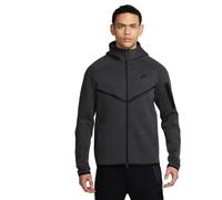 Nike Men's M Nk Tch Flc Fz Wr Hoodie Jacket, Black Heather/Black, L
