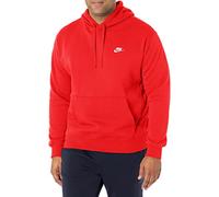 NIKE Men's M Nsw Club Hoodie Po Bb Sweatshirt, University Red/University Red/(White), XXL UK