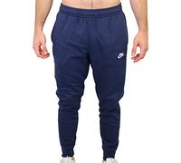 NIKE Men's M Nsw Club Jggr Bb Sport Trousers, Midnight Navy/Midnight Navy/(White), XL UK