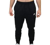 NIKE Men's M Nsw Club Pant Cargo Bb Sport Trousers, Black/Black/(White), XL UK