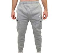Nike Sportswear Club Fleece Mens Cargo Pants XS Dk Grey/ White