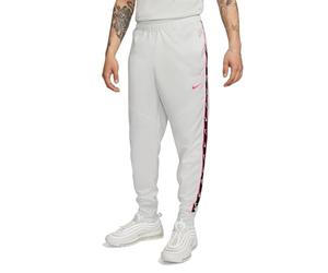 Nike Men's M NSW Repeat SW Pk Jogger Trousers, Summit White/Summit White/Hyper Pink, XS