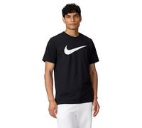 Nike Men's M NSW TEE ICON Swoosh T-Shirt, Black/(White), 3XL-T