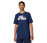 Nike Men's M NSW TEE JUST DO IT Swoosh Sweatshirt, Midnight Navy/White, XL