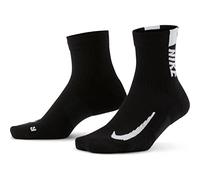 NIKE Men's Multplier Socks, Black/White, S UK