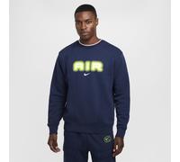 NIKE Mens Navy Blue Sportswear Air Fleece Crew Neck Sweatshirt Small BNWT