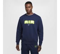 NIKE Mens Navy Blue Sportswear Air Fleece Crew Neck Sweatshirt Small BNWT C622