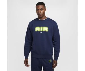NIKE Mens Navy Blue Sportswear Air Fleece Crew Neck Sweatshirt Small BNWT C622