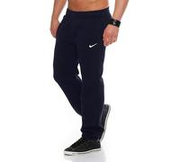 Nike Mens Navy Swoosh Cuffed Fleece Joggers - Size Small