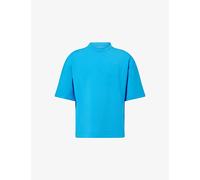 Nike Mens Nike 24.7 Impossiblysoft Dri-Fit Short-Sleeve Jersey T-Shirt Blue/Black/Blue Spark S