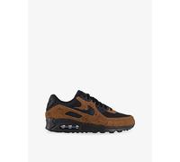 Nike Mens Nike Air Max 90 Suede and Mesh Trainers Lt British Tan Black Vel 11.5