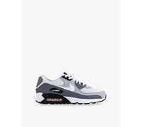 Nike Mens Nike Air Max 90 Woven Trainers Wolf Grey White Pink Foa 10.5