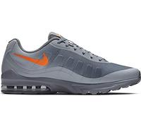 NIKE Men's Nike Air Max Invigor Basketball Shoe, Multicolour Dark Grey Total Orange Cool Grey 000, 9 UK