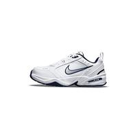 NIKE Men's Nike Air Monarch Iv Training Shoe, White Metallic Silver Midnight Navy, 10.5 UK