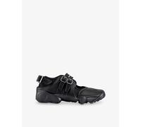 Nike Mens Nike Air Rift Leather Trainers Black Black Black Breath 4.5