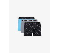 Nike Mens Nike Dri Fit Branded Pack Of Three Stretch-Woven Boxer Briefs Open S