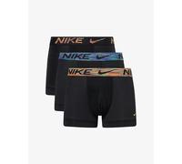 Nike Mens Nike Essential Micro Branded Pack Of Three Stretch-Woven Trunks Dusty/Green/Black Space M