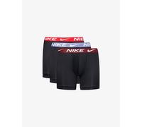 Nike Mens Nike Essential Micro Pack Of Three Jersey Boxer Briefs Black/Red/Drk Tim Red M