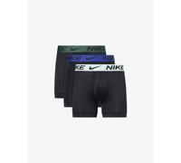Nike Mens Nike Essential Micro Pack Of Three Jersey Boxer Briefs Mint/Royal Blue/Fir Wb XL