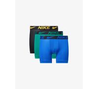 Nike Mens Nike Essential Micro Pack Of Three Jersey Boxer Briefs Ryl/Mlchit Blk W Uni Gld L