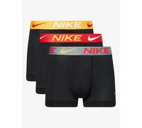 Nike Micro 3 Pack Trunks, Black/Multi, Size M, Men Print