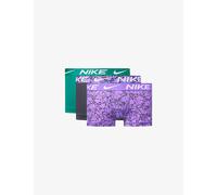 Nike Print Logo Boxers Lilac Green Black (3 units) - M