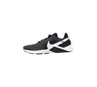 NIKE Men's Nike Legend Essential 2 Sneaker, Black White Metallic Silver, 7 UK