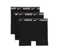 Nike Men's Ultra Comfort Boxer Brief 3pk Underwear, Black/Black/Black, XL