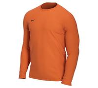 Nike Men's Shirt Park VII LS – Long Sleeve Jersey – Orange, S (UK)