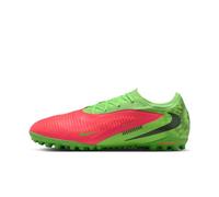 Nike Mens Nike Phantom 6 Low Pro Erling Haaland Turf Football Boots, Hot Punch Black Green Strike, 6.5 UK