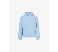 Nike Mens Nike Primary Brand-Embroidery Stretch-Woven Hoodie Work Blue/Work Blue L