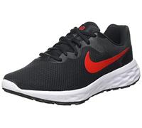 NIKE Men's Nike Revolution 6 Nn Sneaker, Black Univ Red Anthracite, 9.5 UK