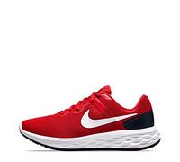 NIKE Men's Nike Revolution 6 Nn Sneaker, Univ Red White Black, 12 UK