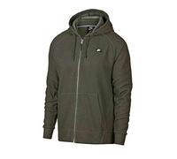Nike Mens' Nike Sportswear OPTIC HOODIE Sweatshirt, Sequoia/HTR, X-Small