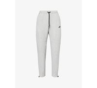 Nike Mens Nike Technical Logo-Print Stretch-Woven Jogging Bottoms Heather Grey M