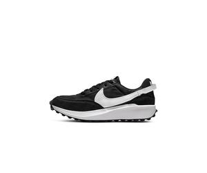 NIKE Men's Nike Waffle Debut Sneaker, Black White Orange Clear,3.5UK