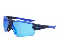 Nike Men's NKEV24036-410 Visor/Wrap Sunglasses in Blue Nike Blue One Size